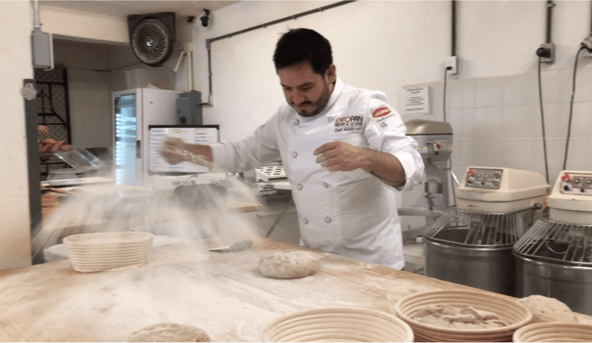 Entrevista al chef panadero a Kenny Kuri