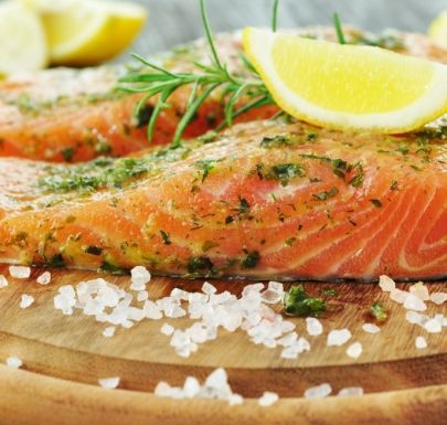 Salmón al limón para la cuaresma con MeatMe