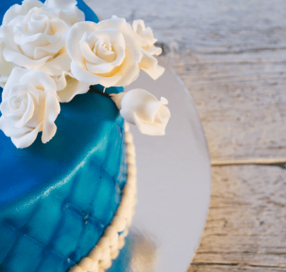 Blue Velvet, pastel de terciopelo azul