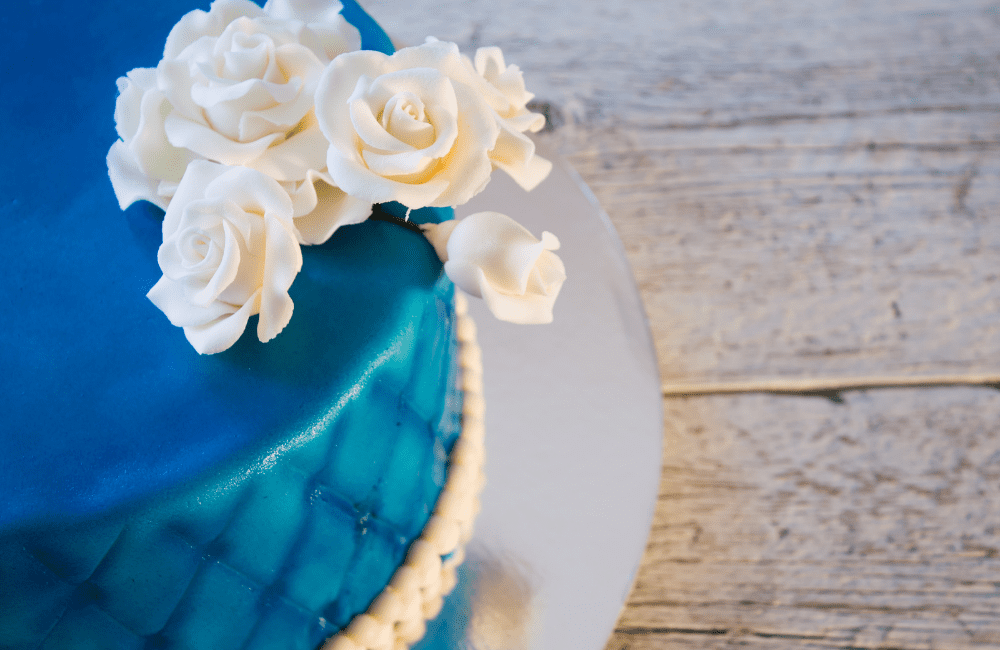 Blue Velvet, pastel de terciopelo azul