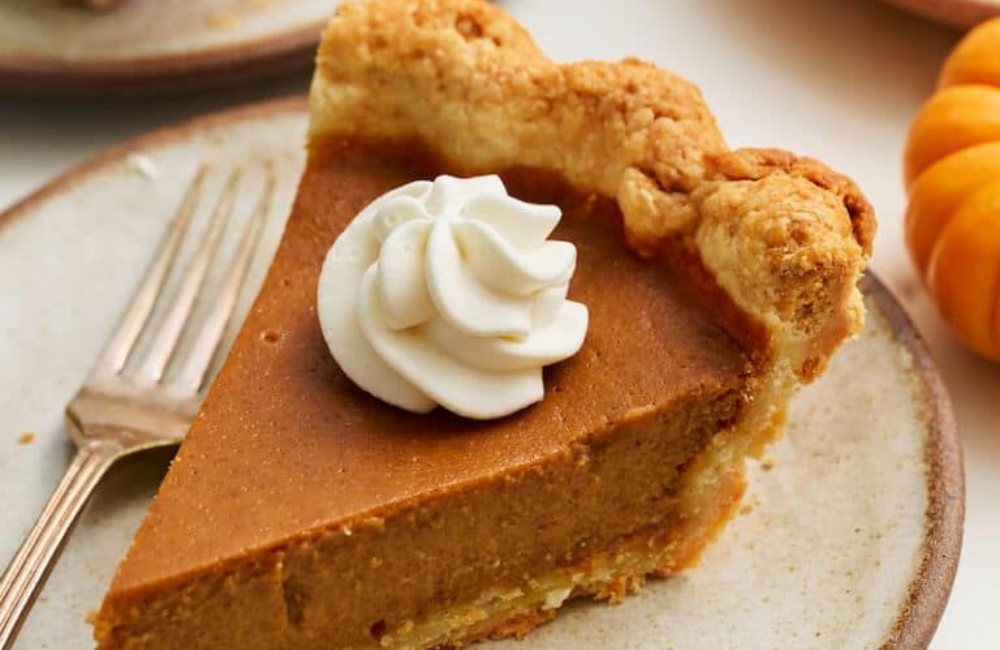pay de calabaza de thanksgiving