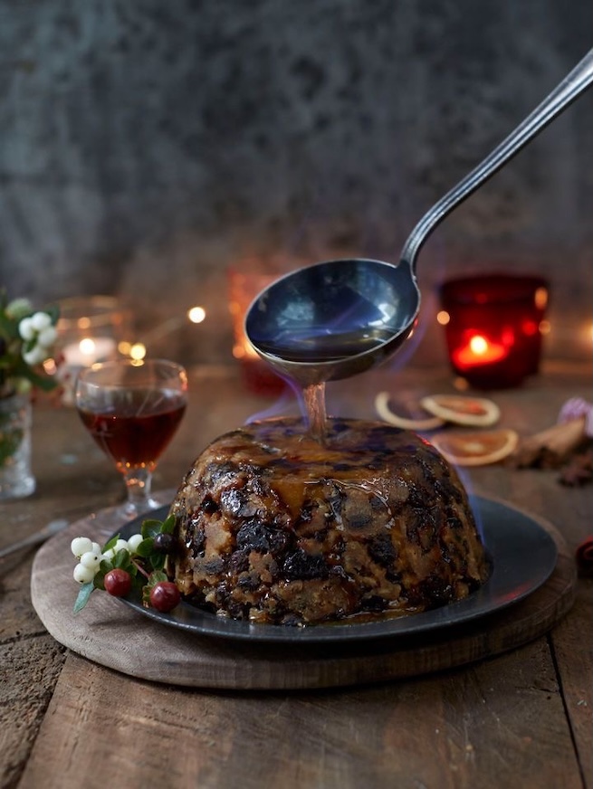 Christmas pudding, postres