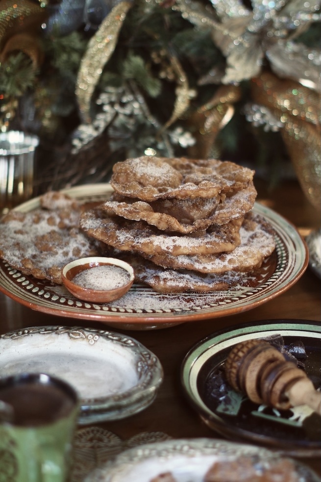 buñuelos, postres