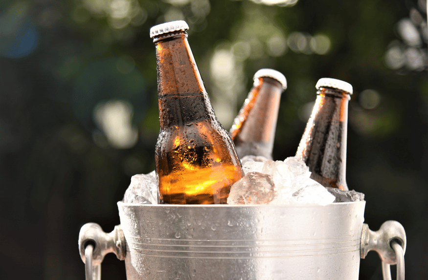 Cerveza.
