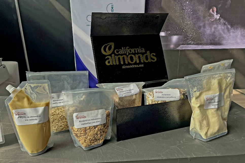Almendras de California sorprende en Expo Pan