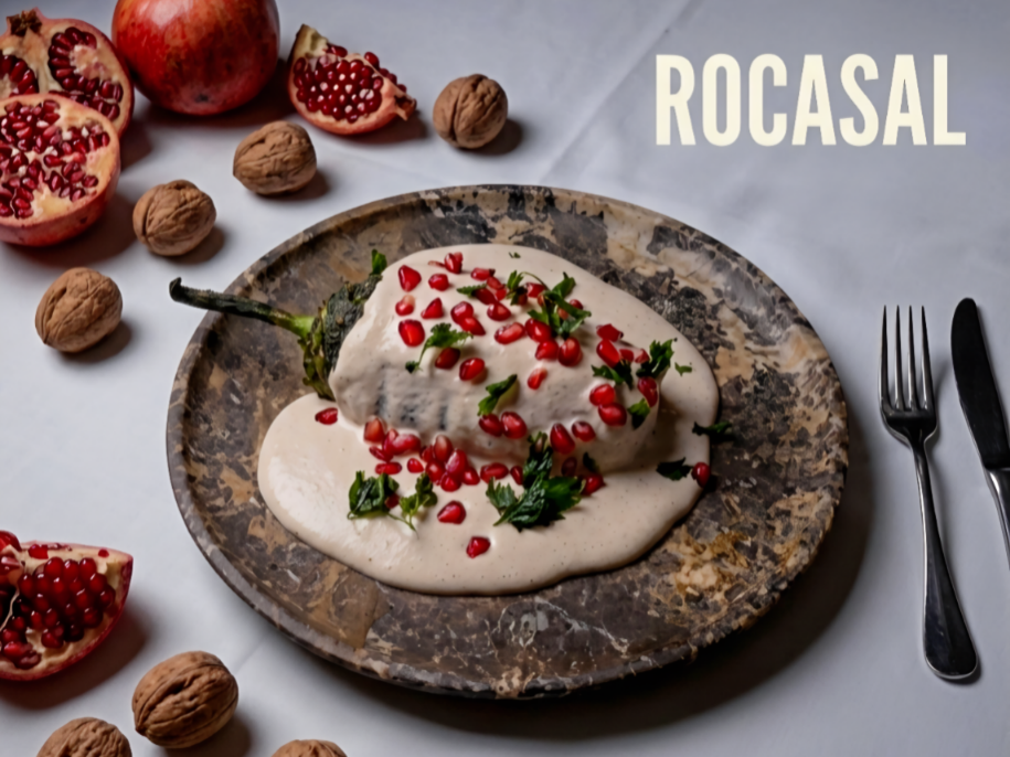 Tradición y evolución: chile en nogada en Rocasal