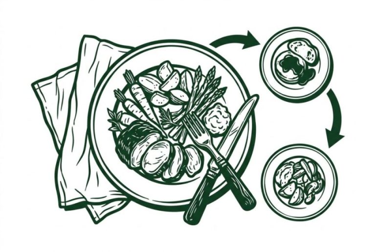 El plato que vuelve a la cocina
